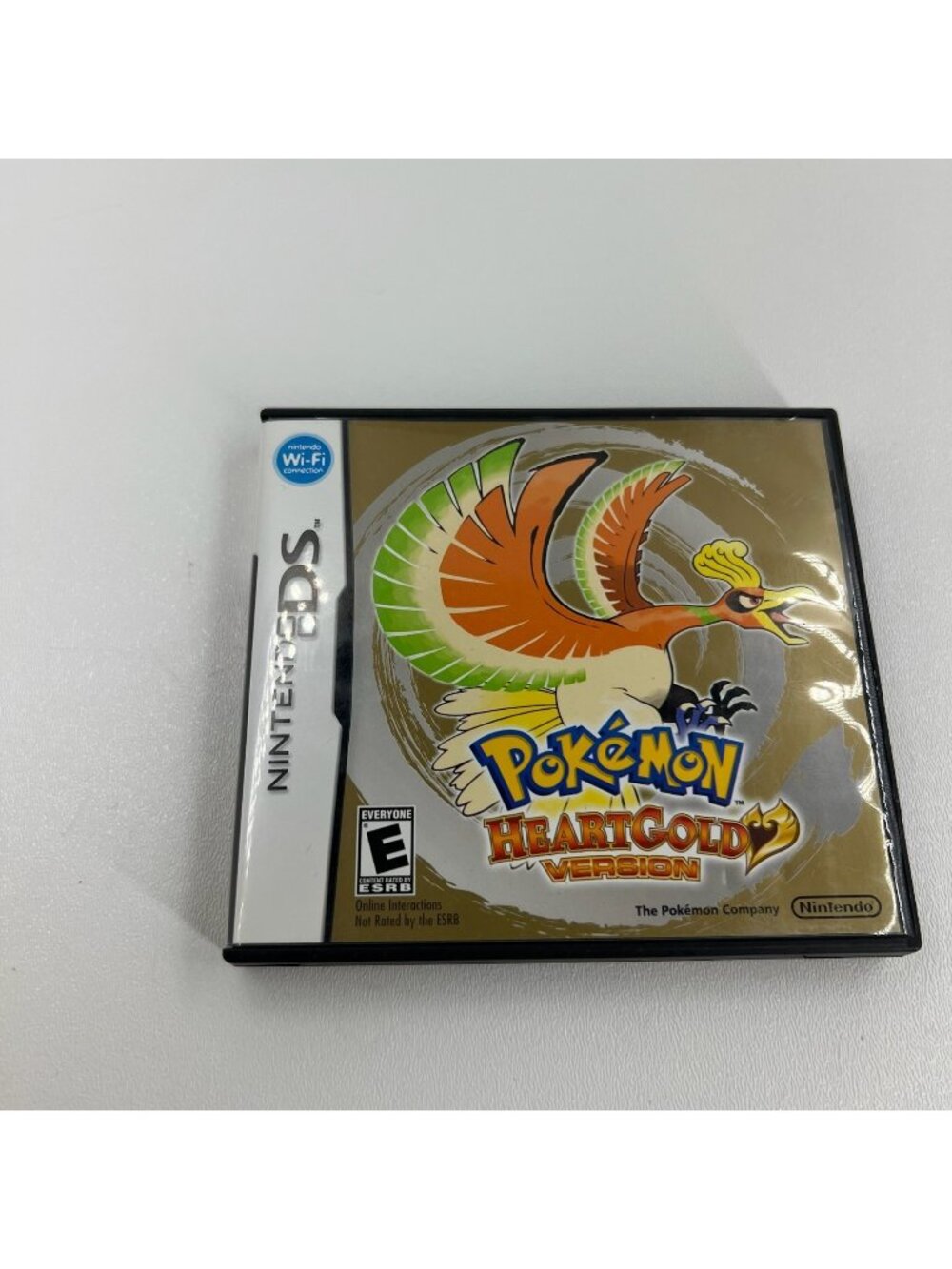 Pokémon HeartGold Version Nintendo DS Not For Resale Case Manual Inserts ONLY
